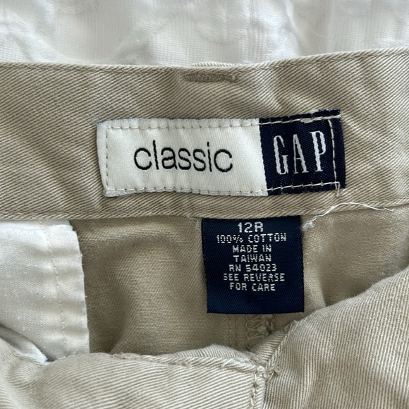 Seinfeld Vintage 90’s Gap pleated cotton high waisted khaki pants - Picture 3 of 4